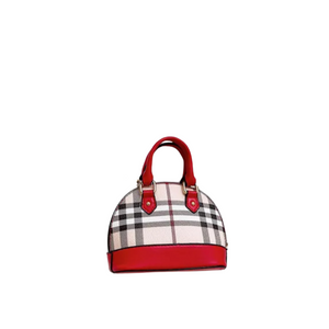 Plaid purse mini designer